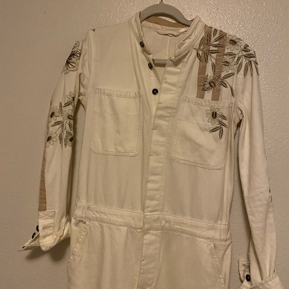 Free People Embellished Beaded Jumpsuit - Picture 4 of 9